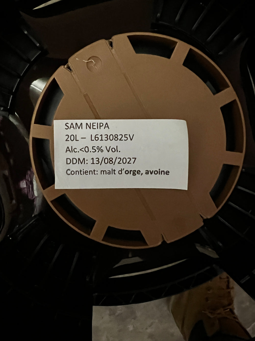 SAM NEIPA Bier ohne Alkohol 0,5 % - 20 L Fass