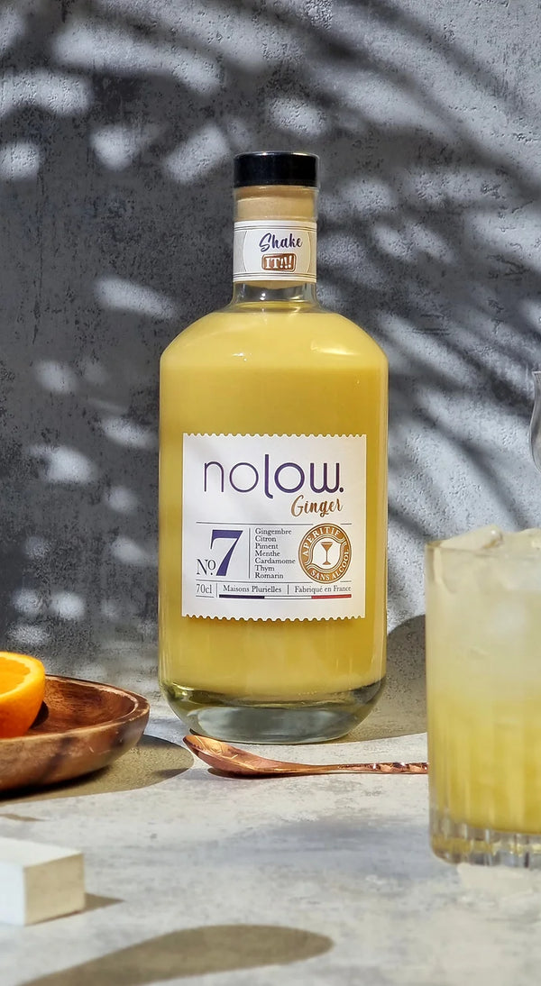 Nolow Ginger sans alcool N°7 Sanzalc, cave sans alcool pour adultes décomplexés