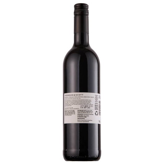 Noughty vin rouge 0.5% sans alcool Sanzalc, cave sans alcool pour adultes décomplexés