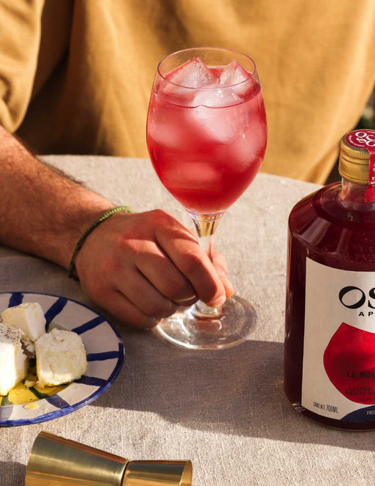 OSCO Le Rouge Ardent Bio 0,0% sans alcool Sanzalc, cave sans alcool pour adultes décomplexés