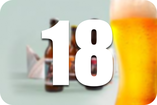 Packung mit 12 alkoholfreien Bieren