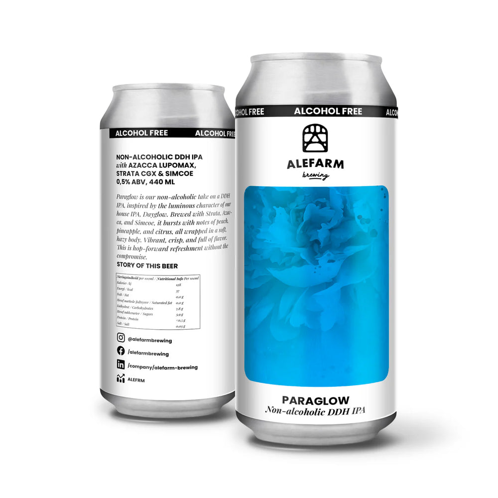 Bière Alefarm - Paraglow DDH IPA sans alcool 0,5%