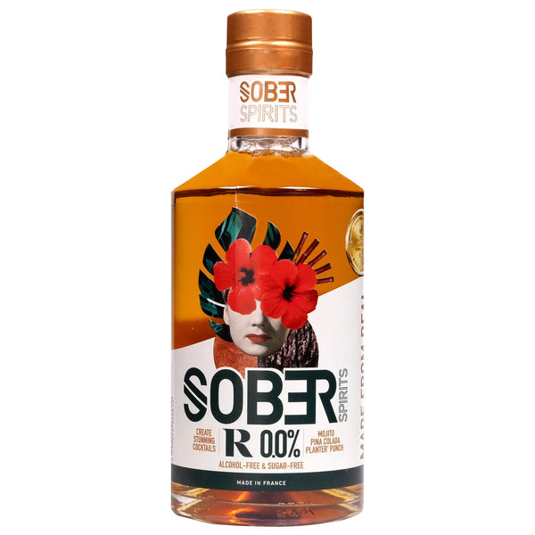 Sober Spirits R 0.0% - Alternative au Rhum - Sanzalc, cave sans alcool