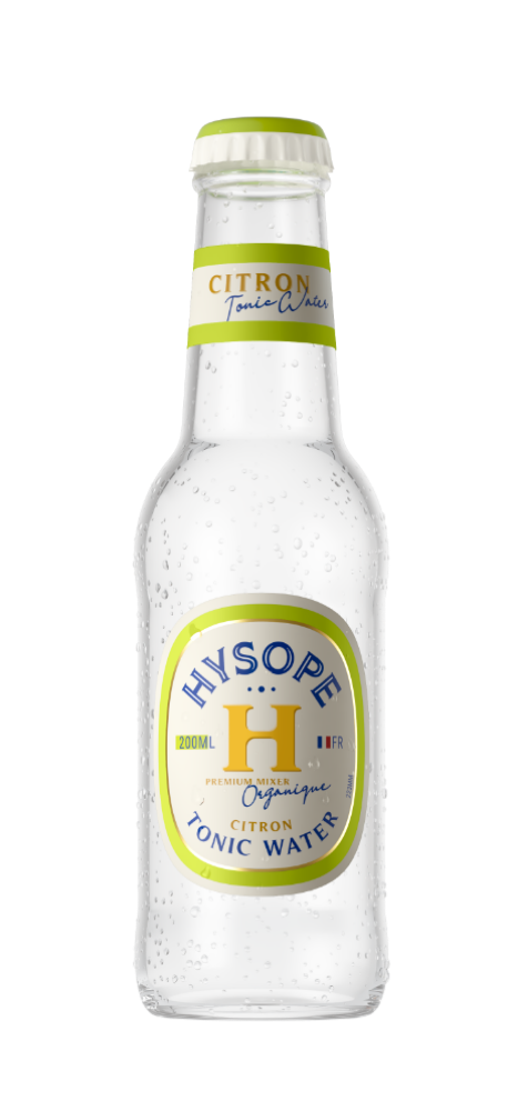 Tonic water Citron Bio Hysope 20 cl Sanzalc, cave sans alcool pour adultes décomplexés