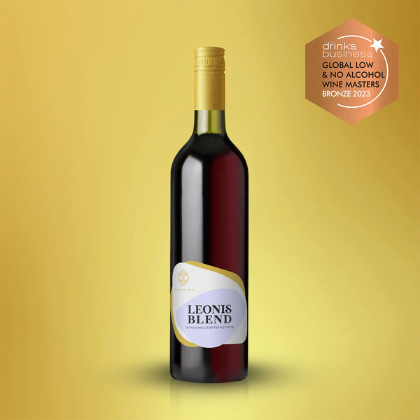 Vin rouge Zeronimo Leonis Blend sans alcool <0,5% Sanzalc, cave sans alcool pour adultes décomplexés