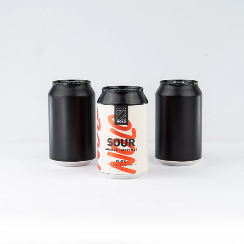 PRIZM NOLO Saures Blaubeer-Ananas-Bier ohne Alkohol 0%