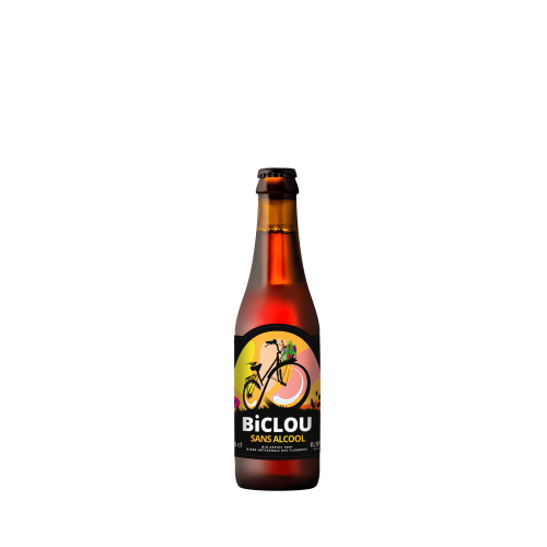 Biclou Moulins d'Ascq blondes Bier ohne Alkohol 0,5%
