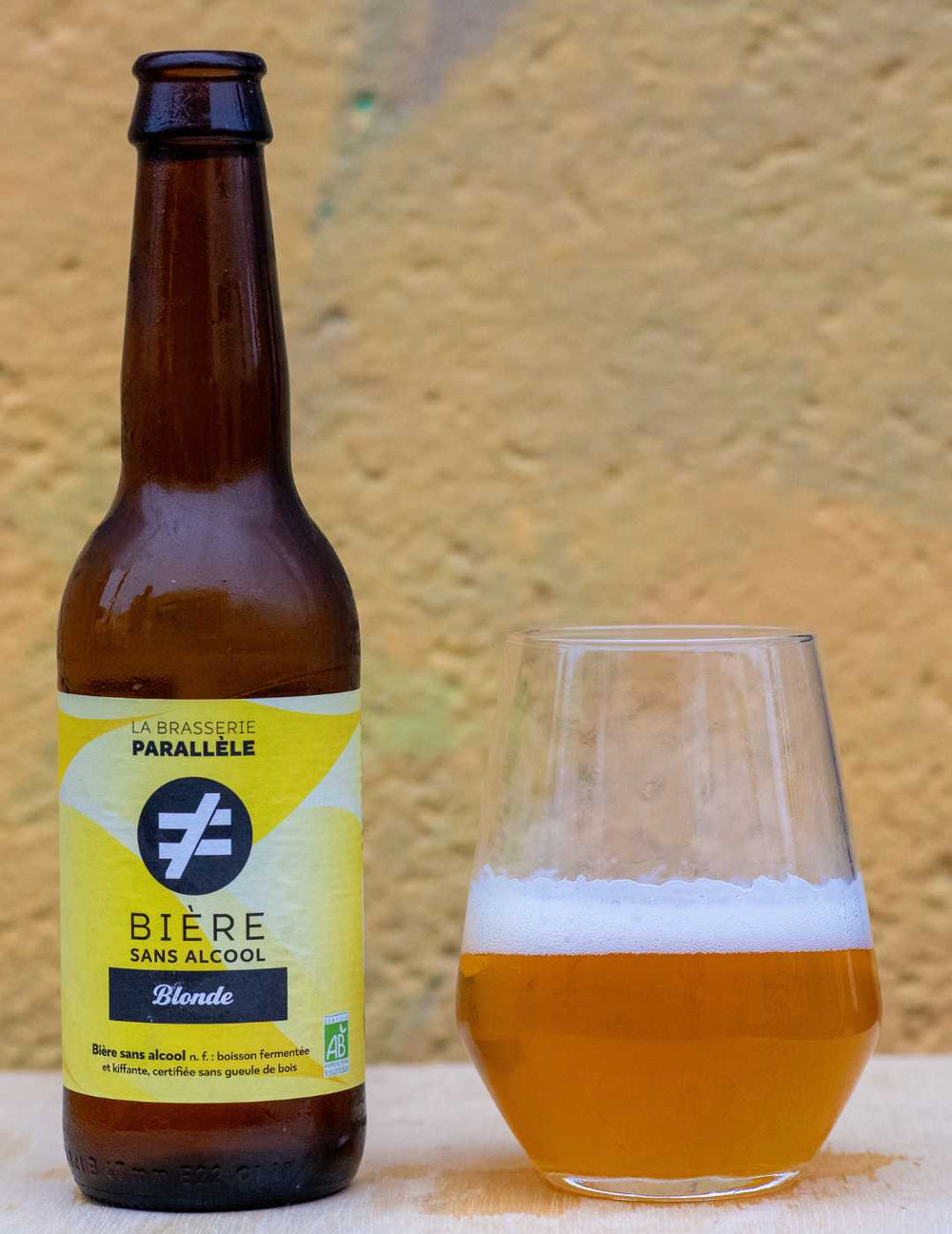 Blondes Bier La Brasserie Parallèle 0,3% Bio