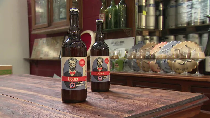 Louis 0° Motte Cordonnier Blondes Bier 0,5% - 75 cl