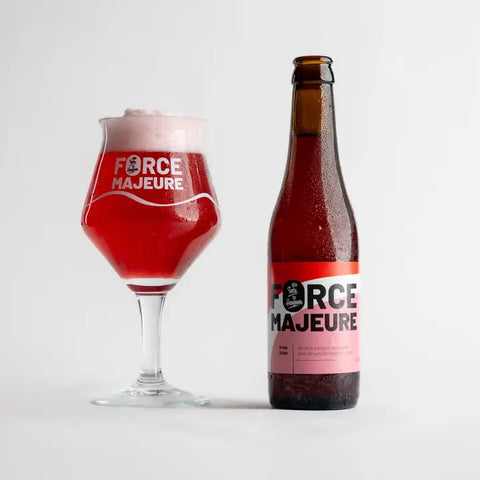 Kriek Force Majeure Bier 0,4% ohne Alkohol