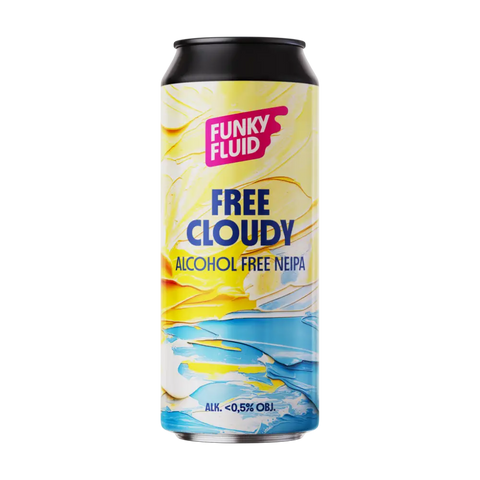 Funky Fluid Free Trübes Bier ohne Alkohol 0,5%