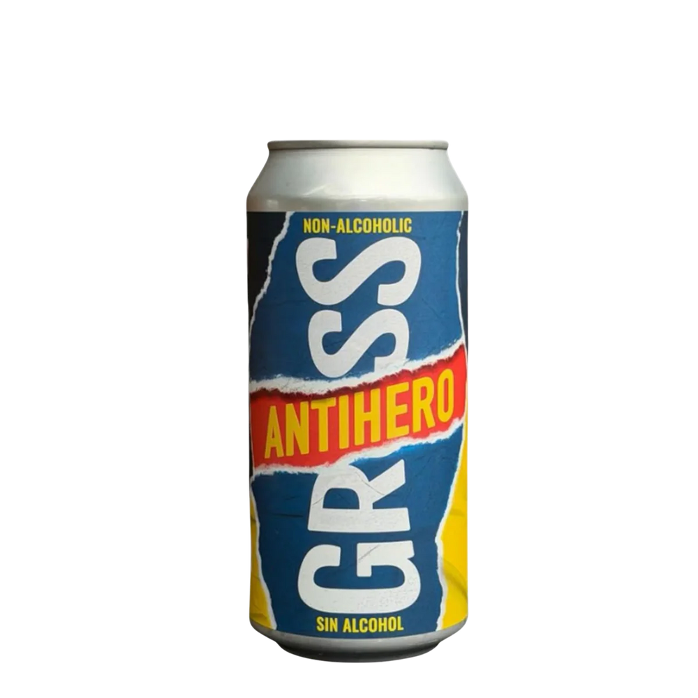 Gross Antihero Neipa beer without alcohol 0.3%