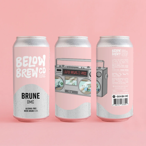 Below Brew Beer - Brune DMC ohne Alkohol 0,5%