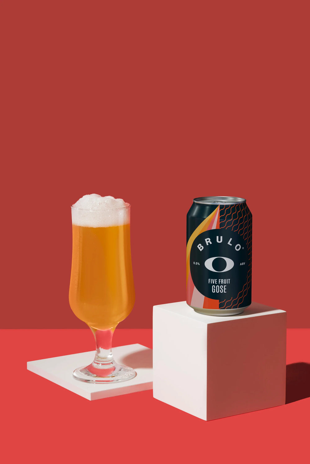 Brulo 5 Frucht Gose Bier ohne Alkohol 0,5%