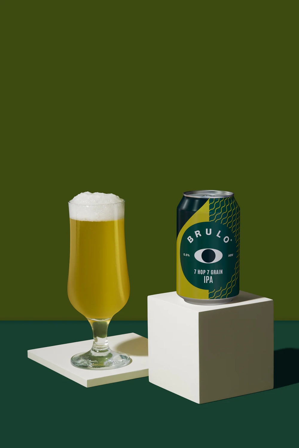 Brulo 7 Hop 7 Grain IPA Bier ohne Alkohol 0,5%