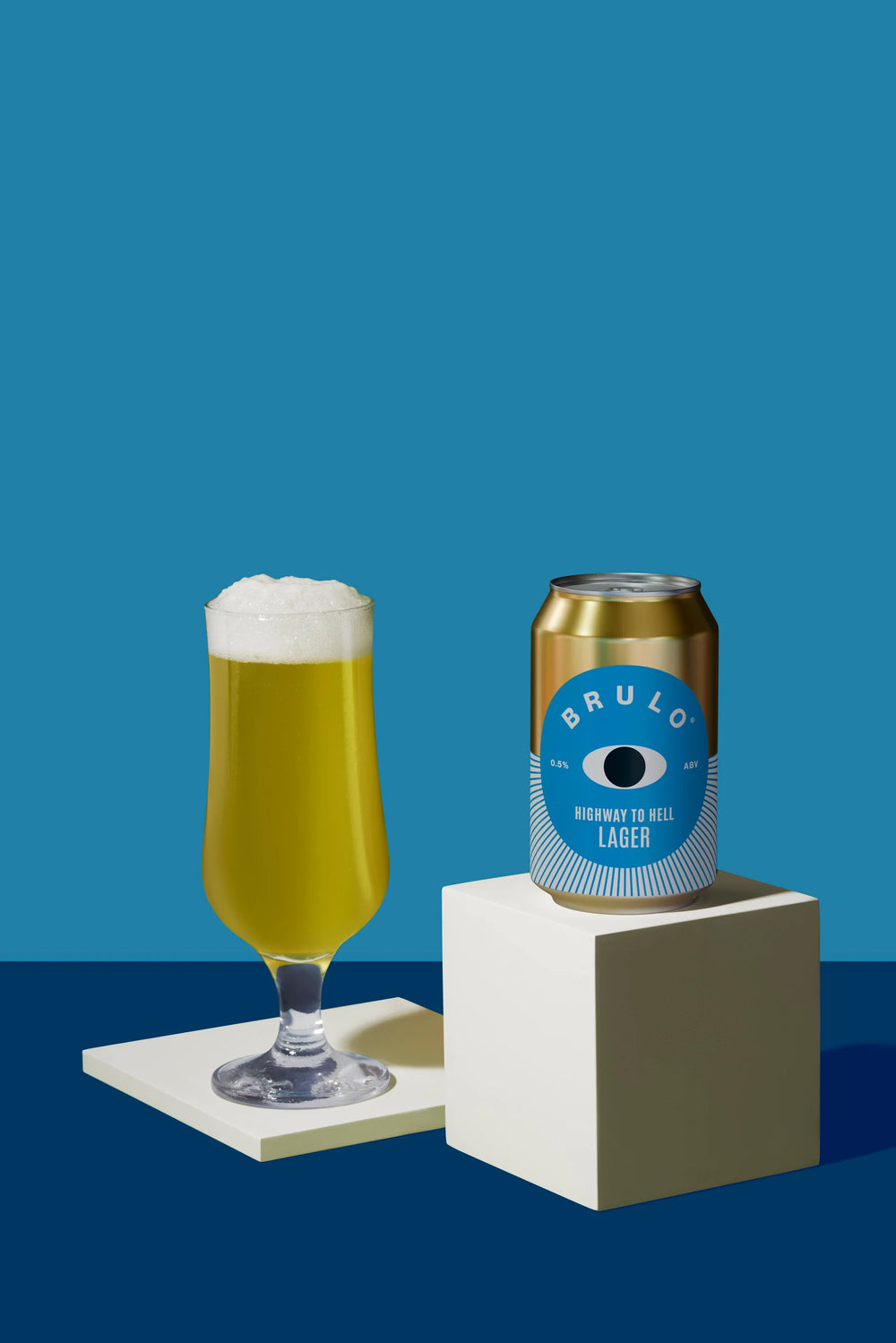 Brulo Highway To Hell Lagerbier ohne Alkohol 0,5%