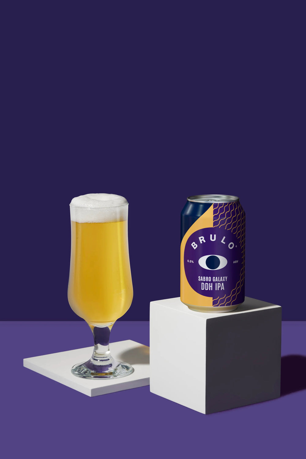 Brulo Sabro Galaxy IPA Bier ohne Alkohol 0,5%