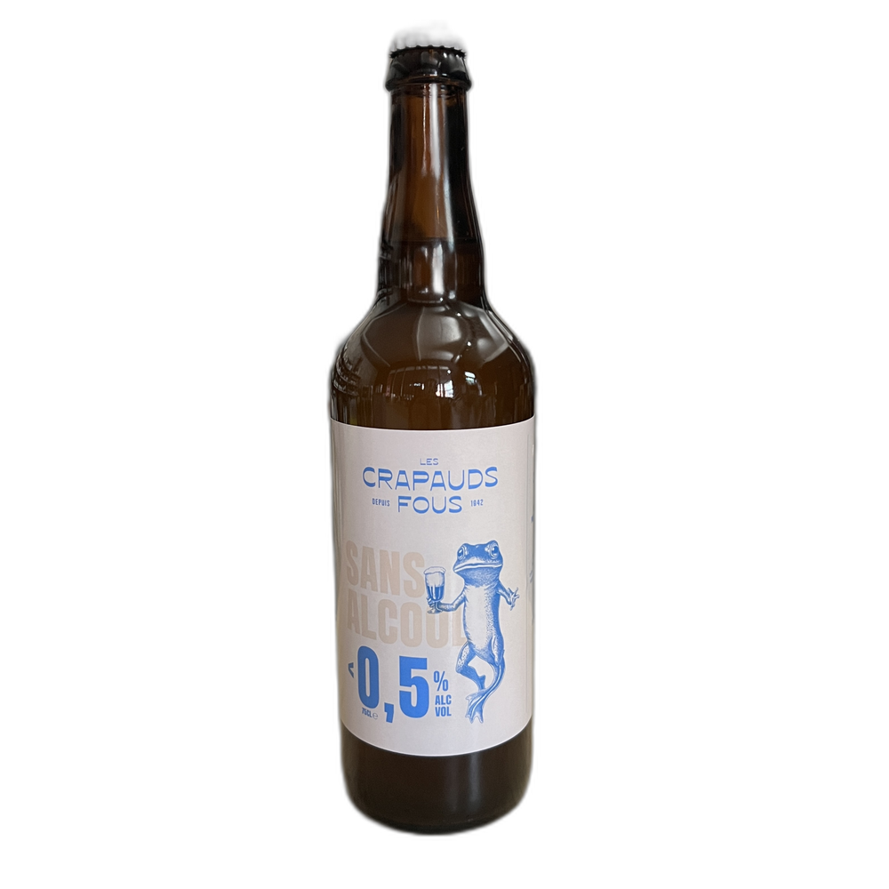 Les Crapauds Fous Weißbier 0,5% - 75 cl