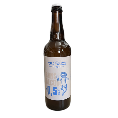 Les Crapauds Fous Weißbier 0,5% - 75 cl