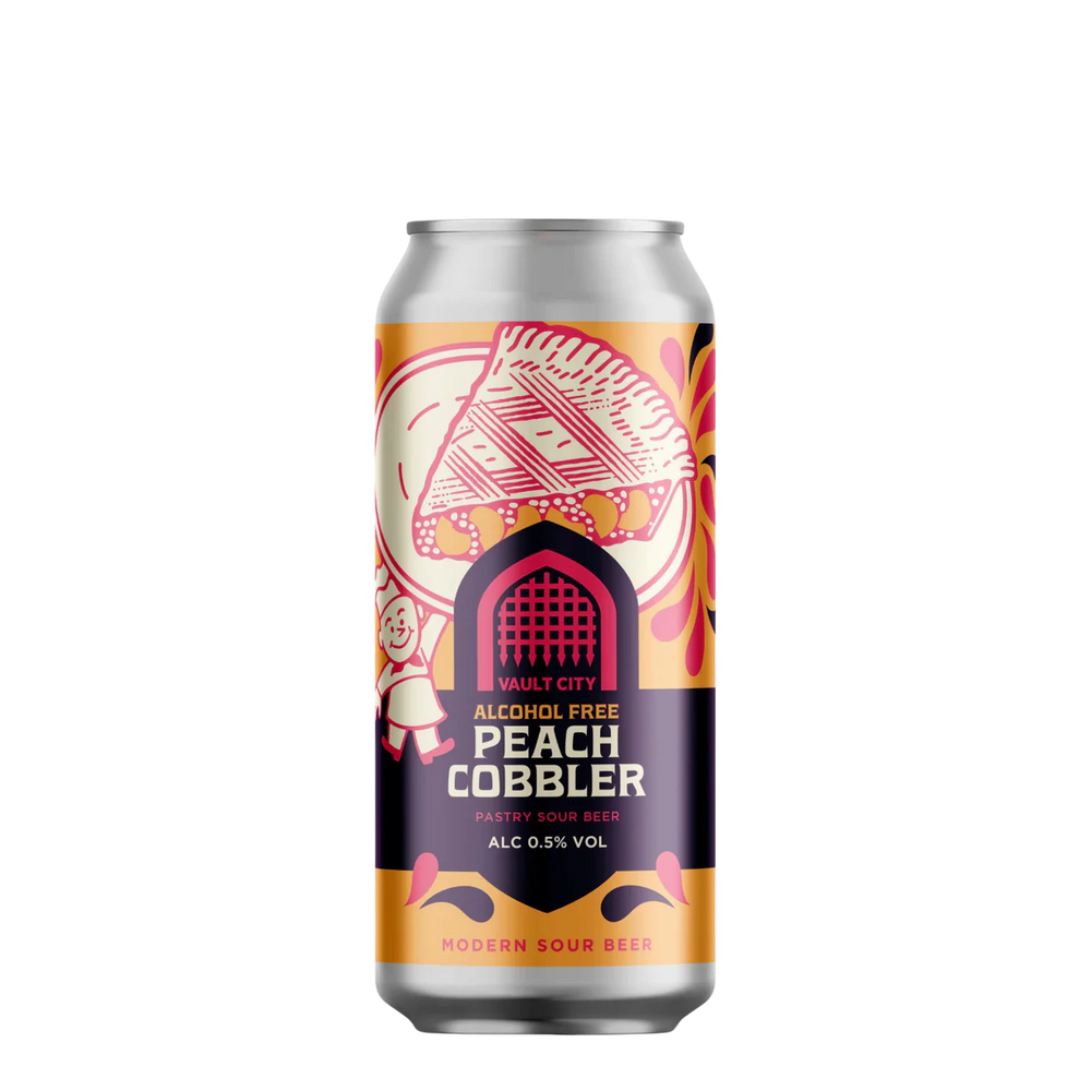 Pink Cloudy Krush Beer - Vault City alcohol free 0.5