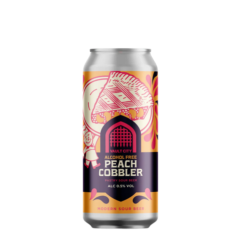Pink Cloudy Krush Beer - Vault City alcohol free 0.5