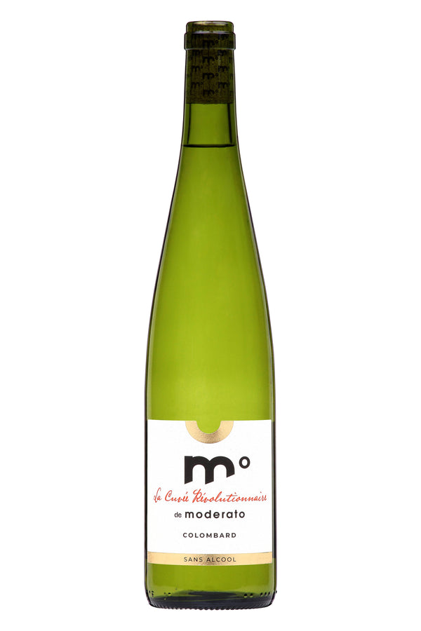 Vin blanc Colombard sans alcool 0,5% - La Cuvée Révolutionnaire de Moderato Sanzalc, cave sans alcool pour adultes décomplexés